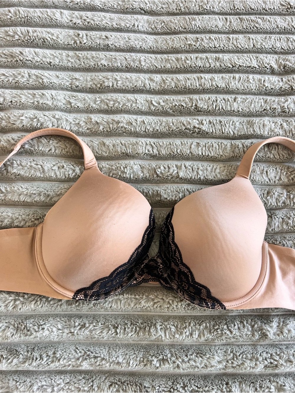 Soma Intimates Enhancing Shape Full Coverage Lace Trim Bra Size 38C - Picture 1 of 7